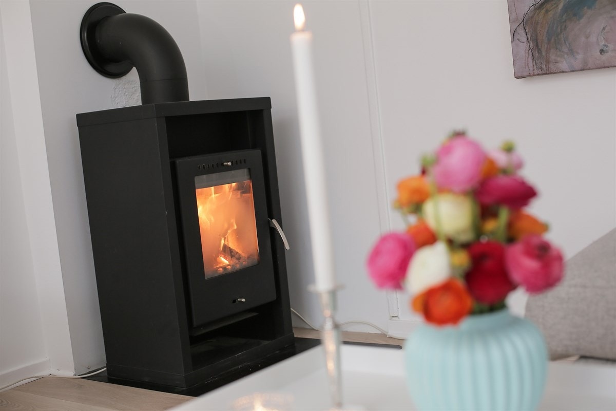 Vedovnen vil du sette pris på, både som varmekilde eller bare ren hygge. Galleribilde