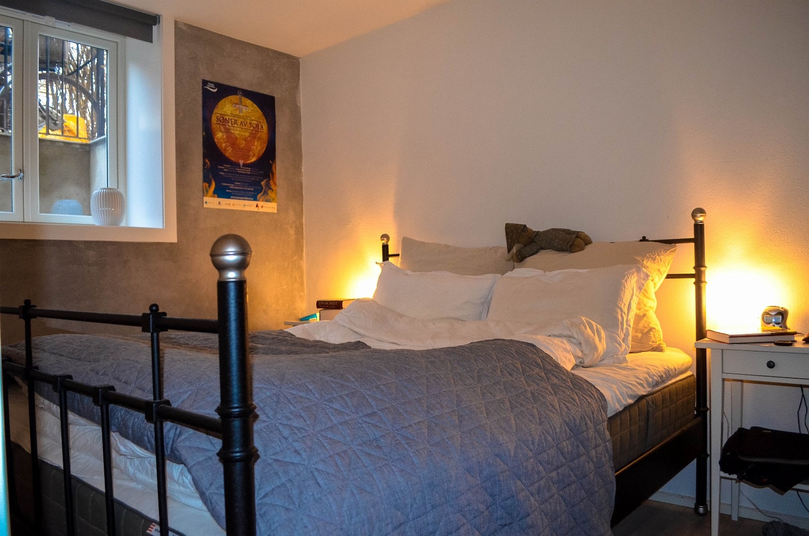 "Stort" soverom Galleribilde