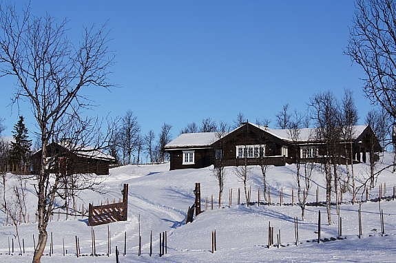 Hytte og anneks. Galleribilde