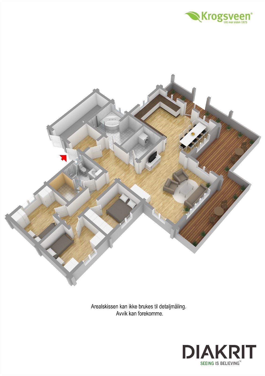 Hovedhytten. Galleribilde