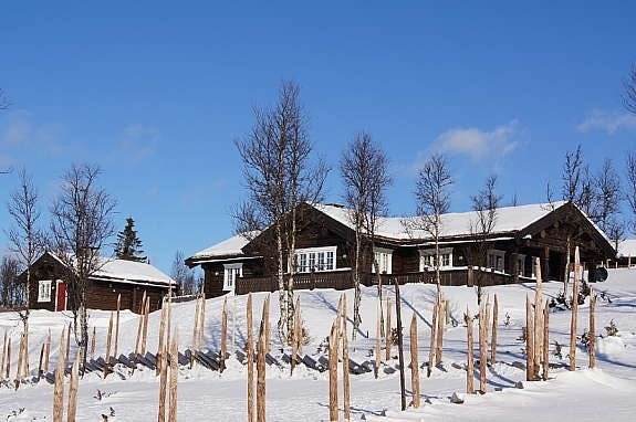 Hytte og anneks. Galleribilde