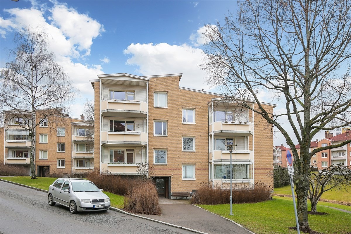 Gode parkeringsmuligheter for eventuelle gjester. Galleribilde