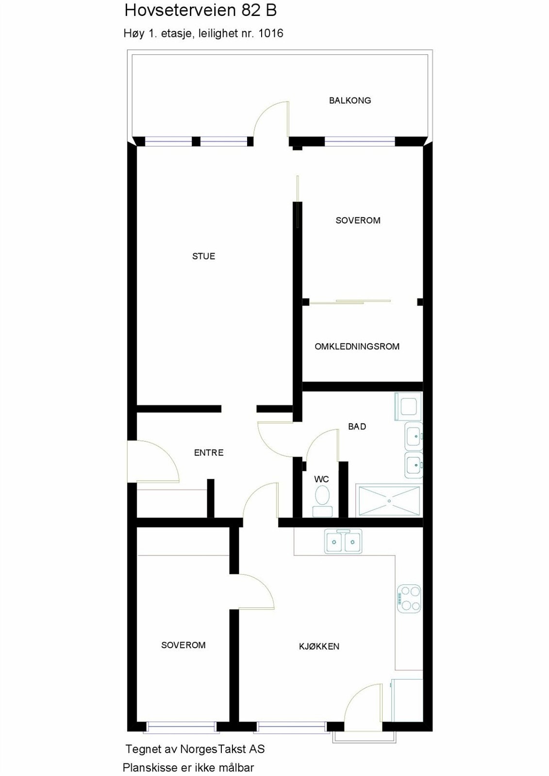 Hovseterveien 82 B,76KVM Galleribilde