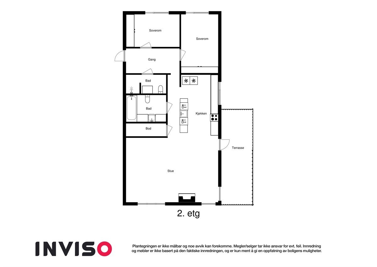 2D Planskisse Galleribilde