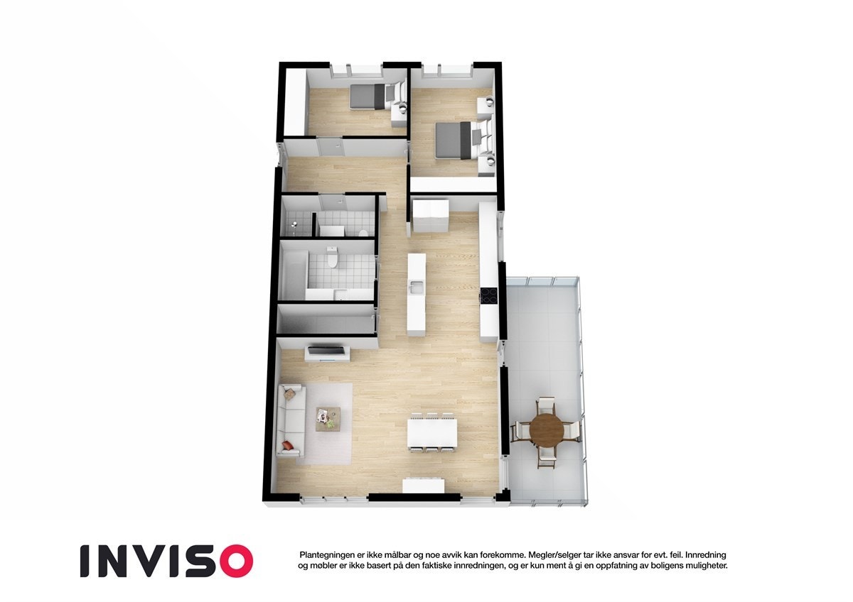 3D planskisse Galleribilde