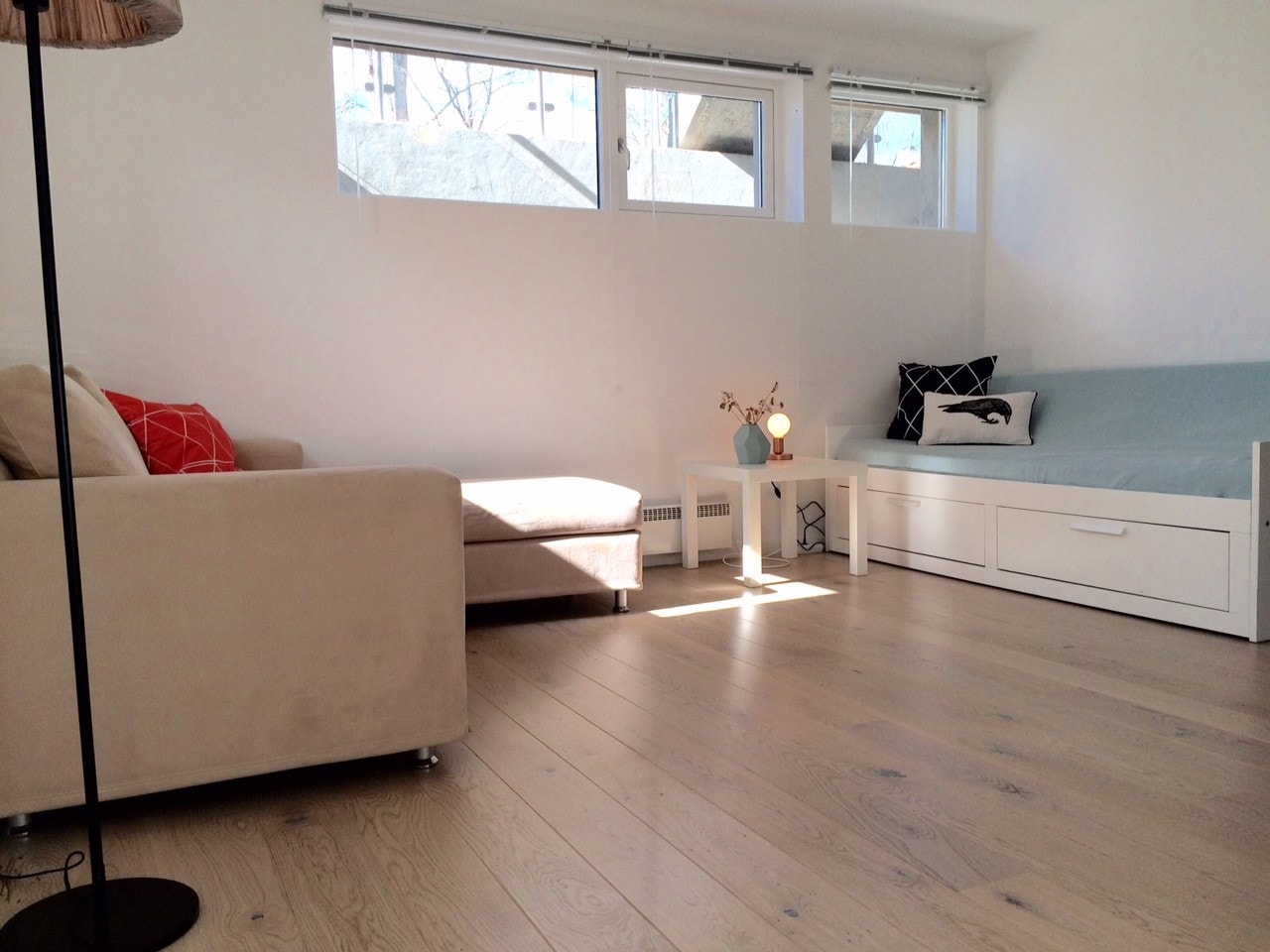 Stue/soverom Galleribilde