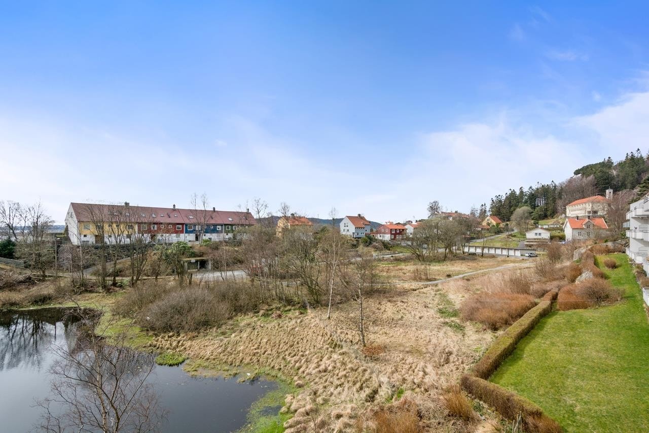 Noe av utsikten fra altan Galleribilde