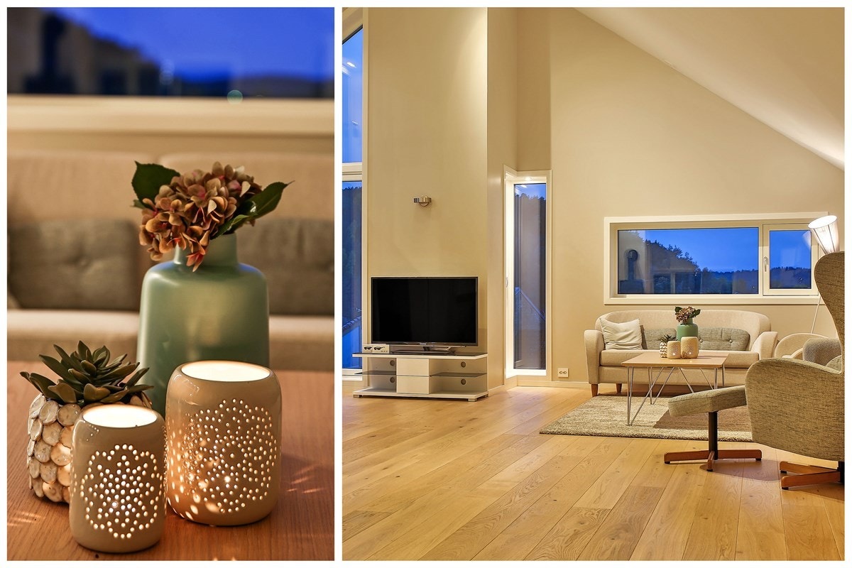 Kveldsfoto Galleribilde