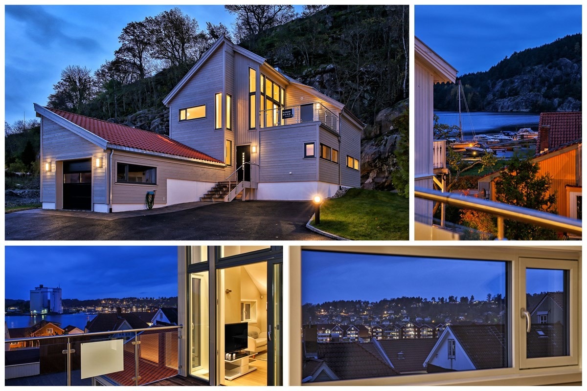 Kveldsfoto Galleribilde