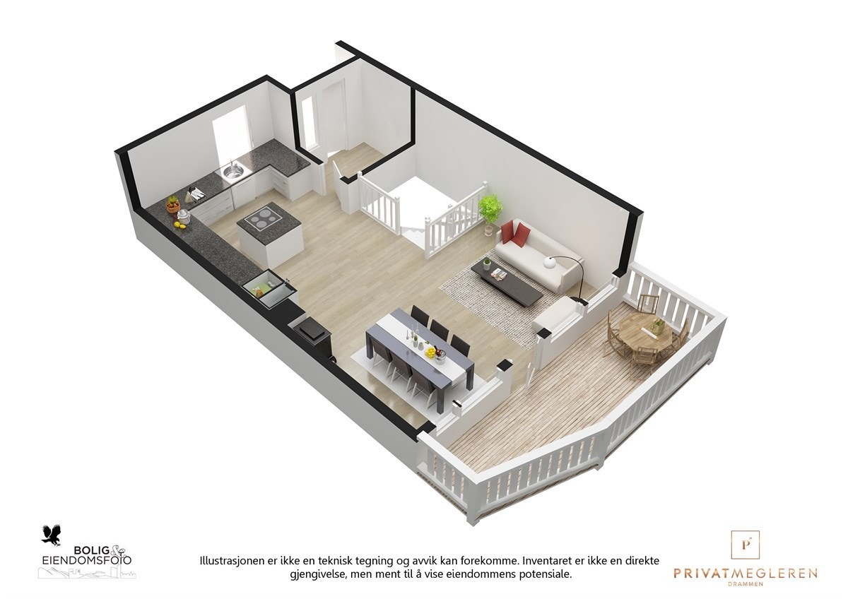 Plantegning andre etasje. Galleribilde