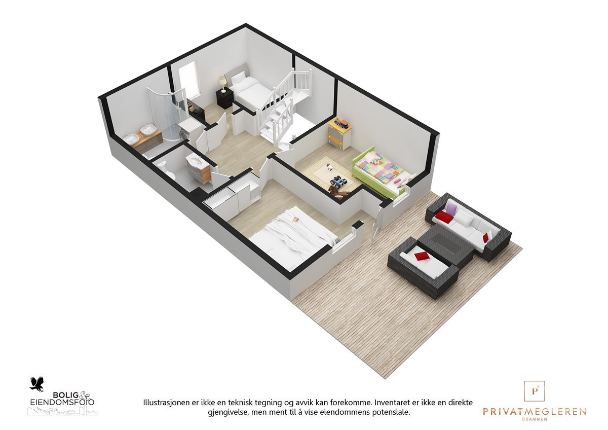 Plantegning første etasje. Galleribilde