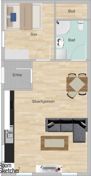 Planløsning Galleribilde