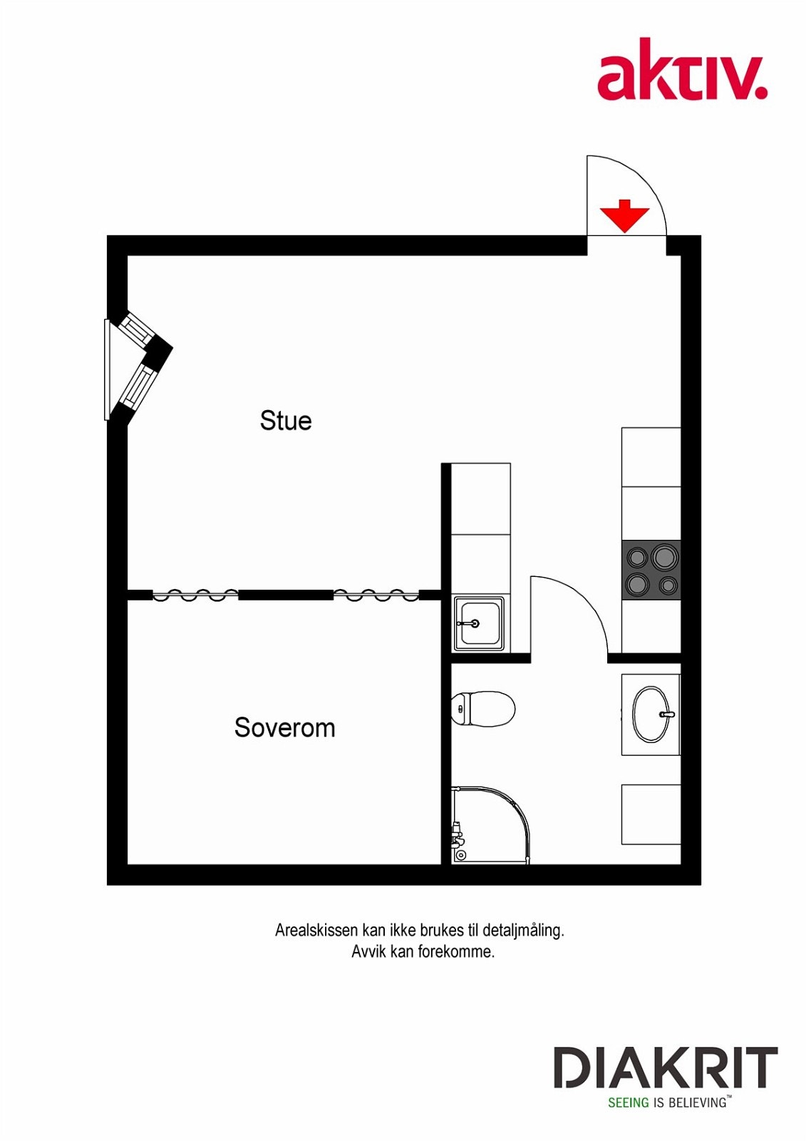 Plantegning 2D Galleribilde