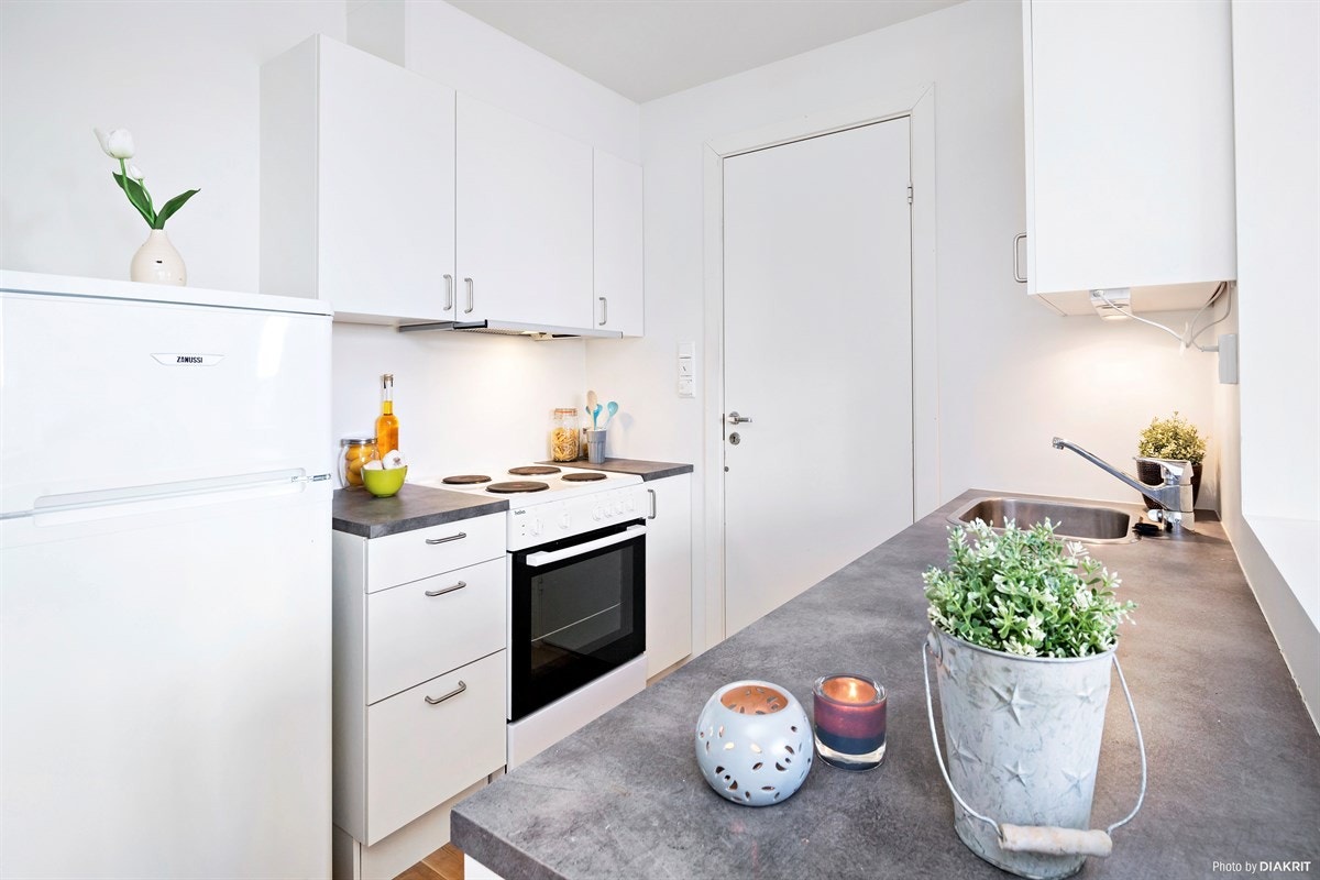 Praktisk plasser kjøkken Galleribilde