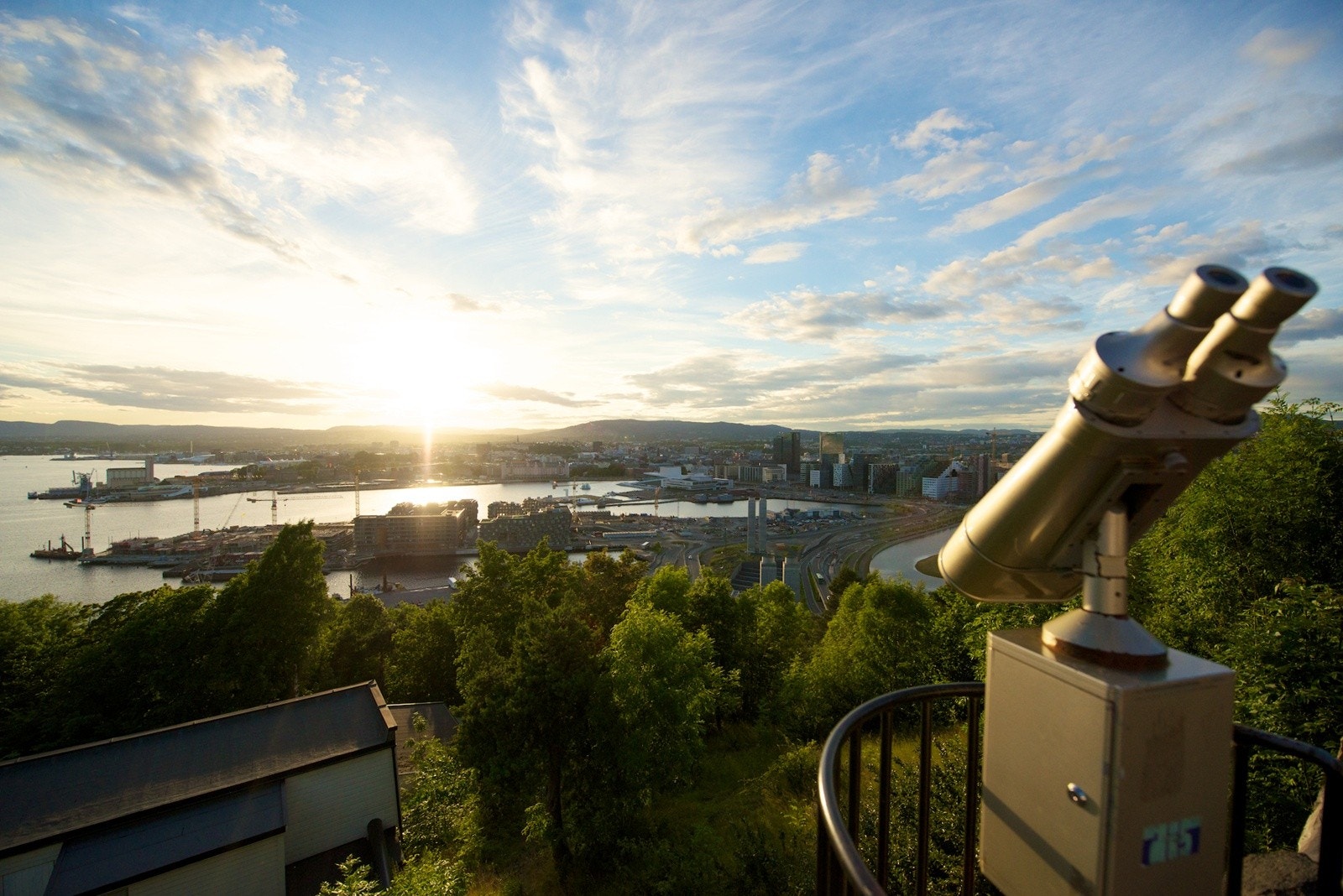 Utsikt fra Ekeberg Galleribilde