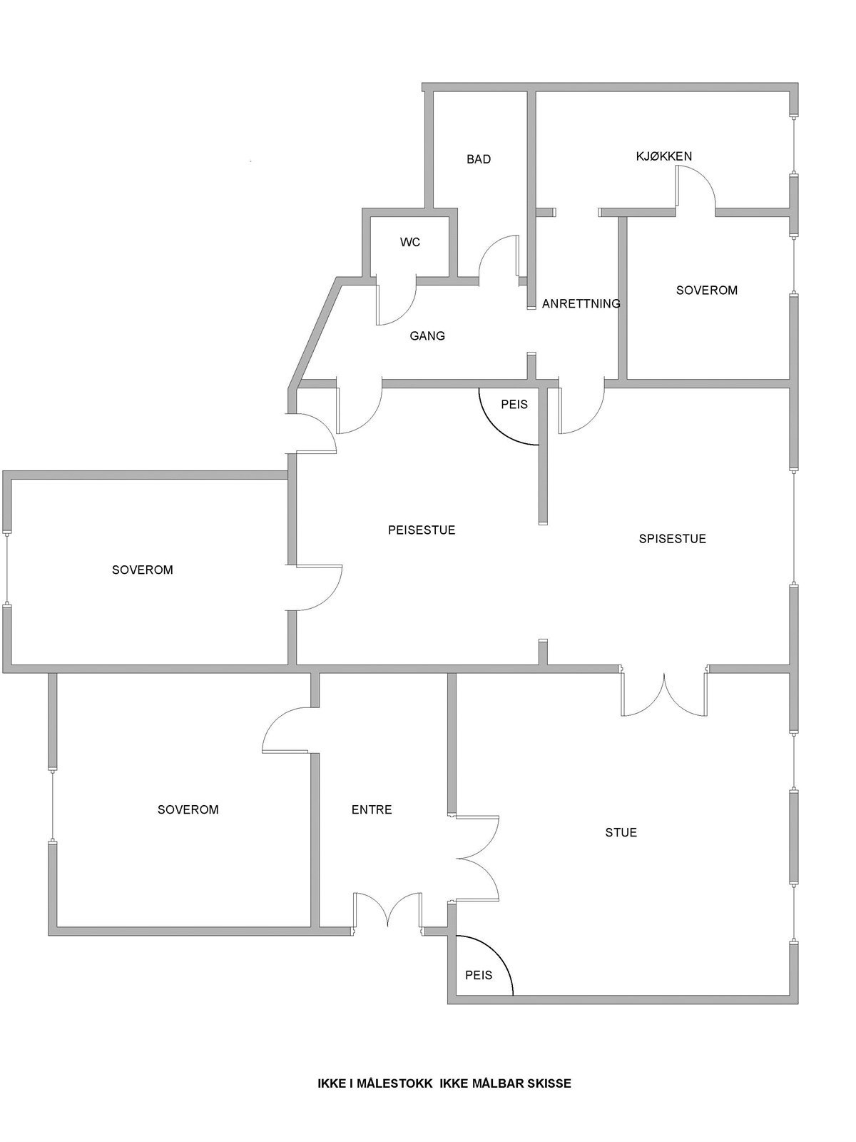 - Dagens plantegning - Galleribilde