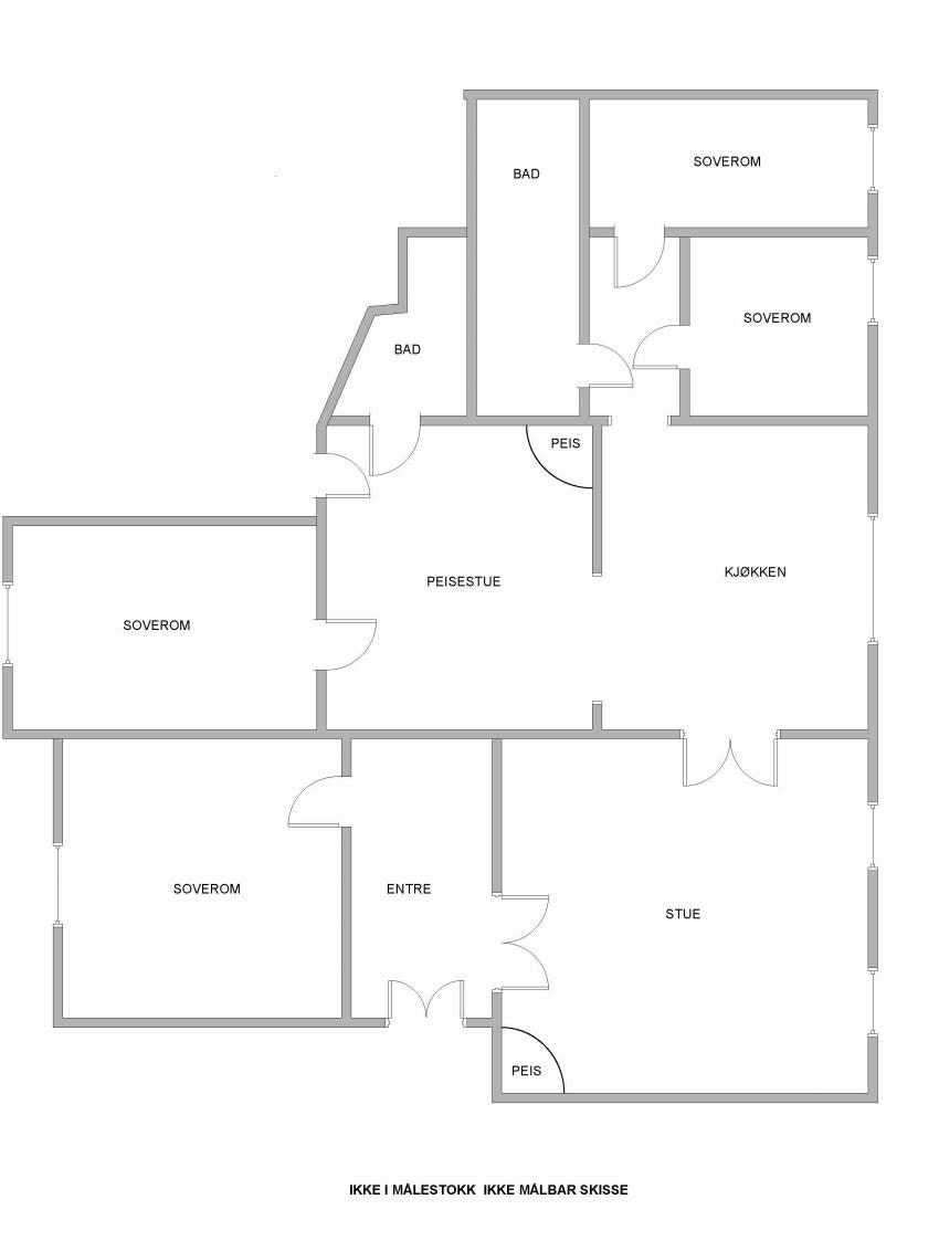 - Alternativ plantegning - Galleribilde