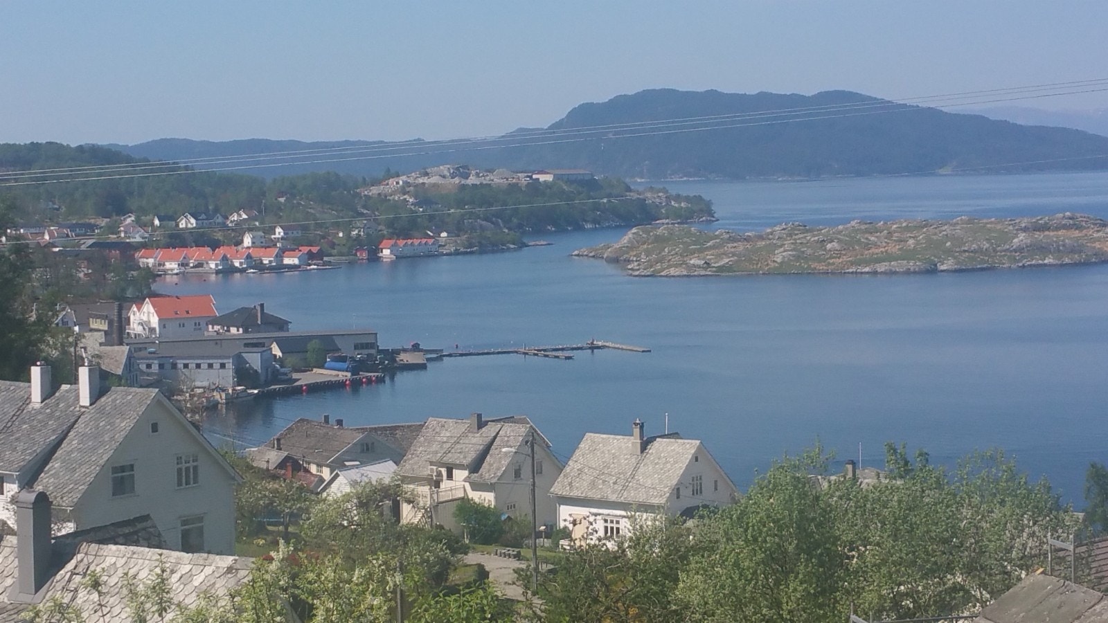 Utsikt fra feltet Galleribilde