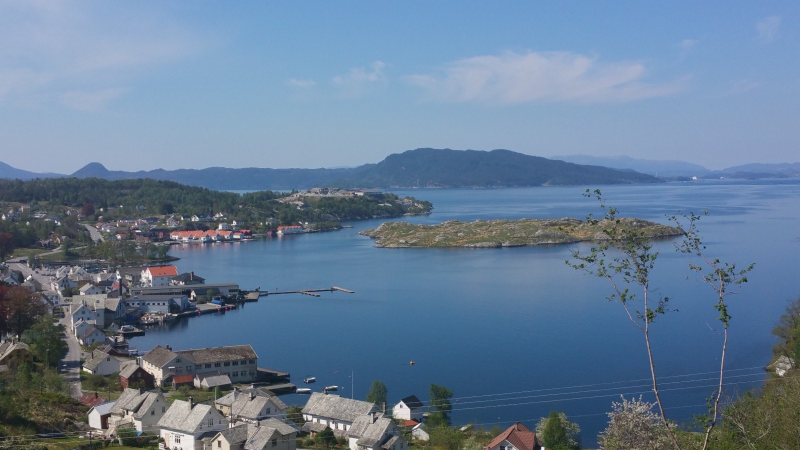 Utsikt fra feltet Galleribilde