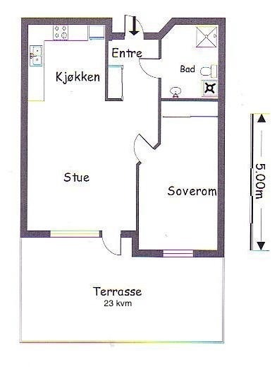 Effektiv planløsning, som gir oppbevaringsplassen man trenger Galleribilde