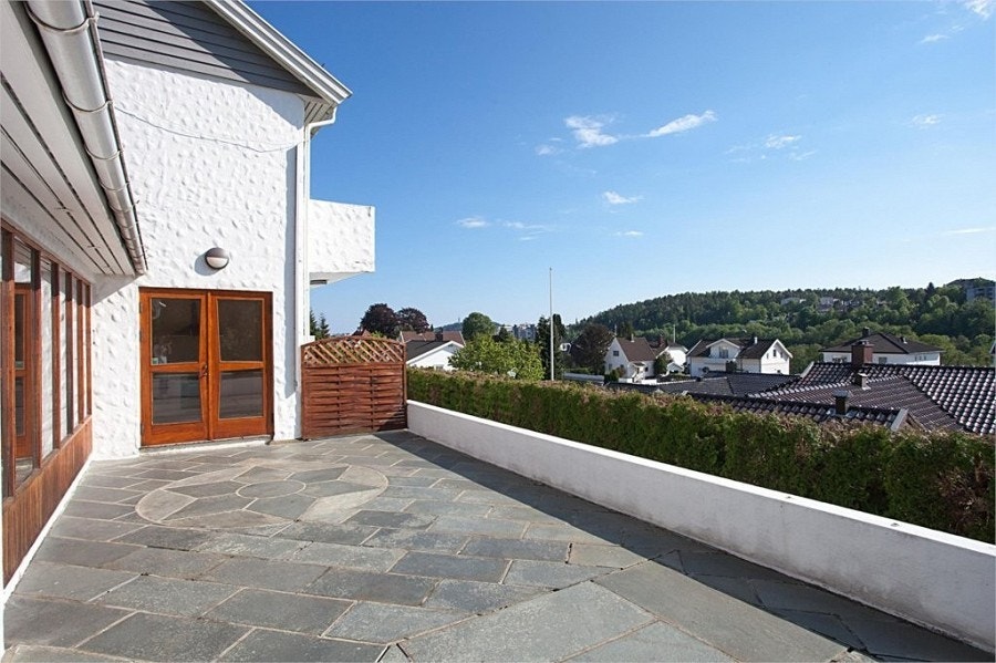 Flott utsikt, sol fra morgen til kveld Galleribilde