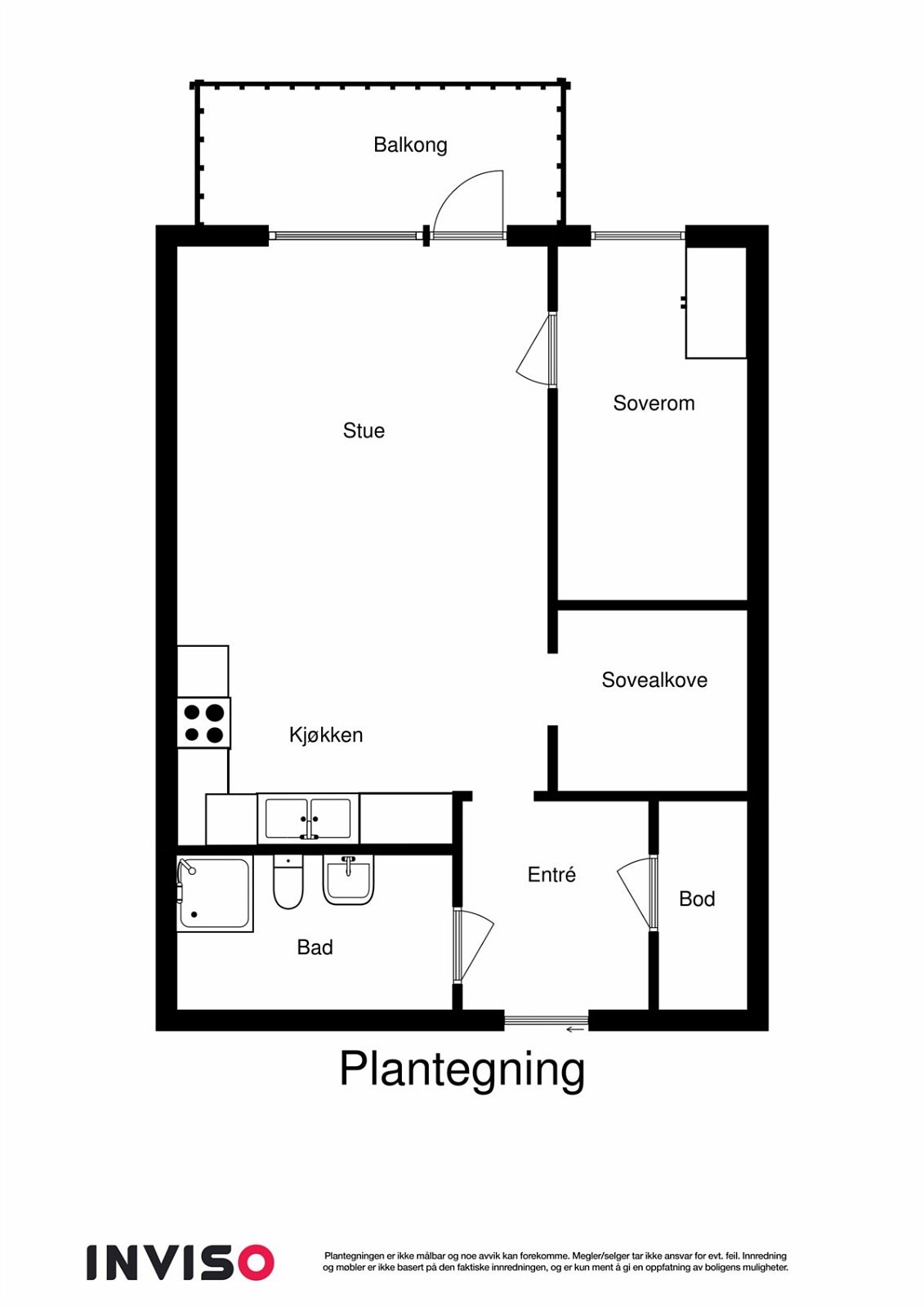 2D plan Galleribilde