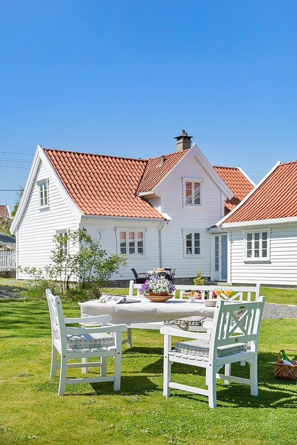 Fasade - hage Galleribilde