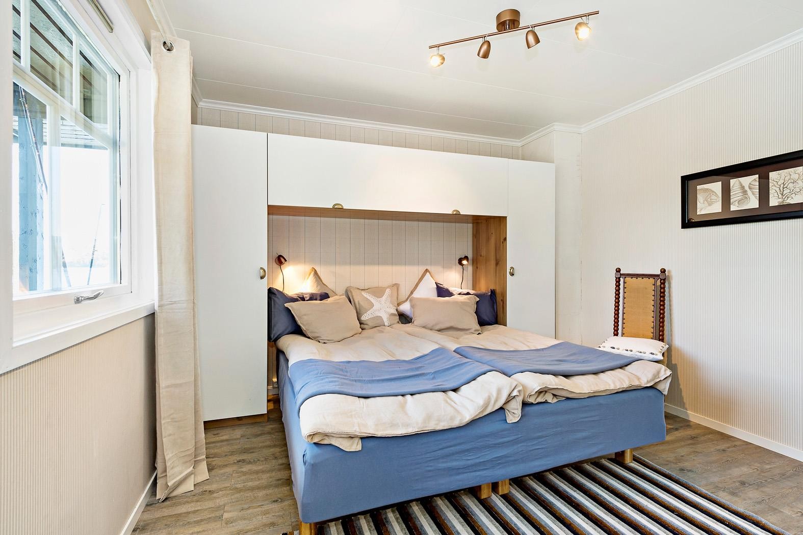 Hovedsoverommet er delikat og er av den generøse størrelsen. Galleribilde