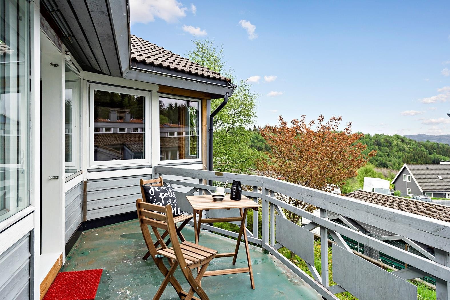 Her er god plass til utemøblement Galleribilde