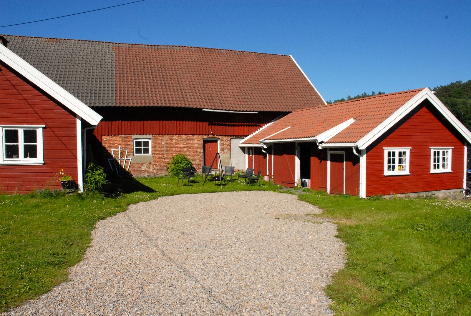Bryggerhuset til venstre i bildet. Galleribilde