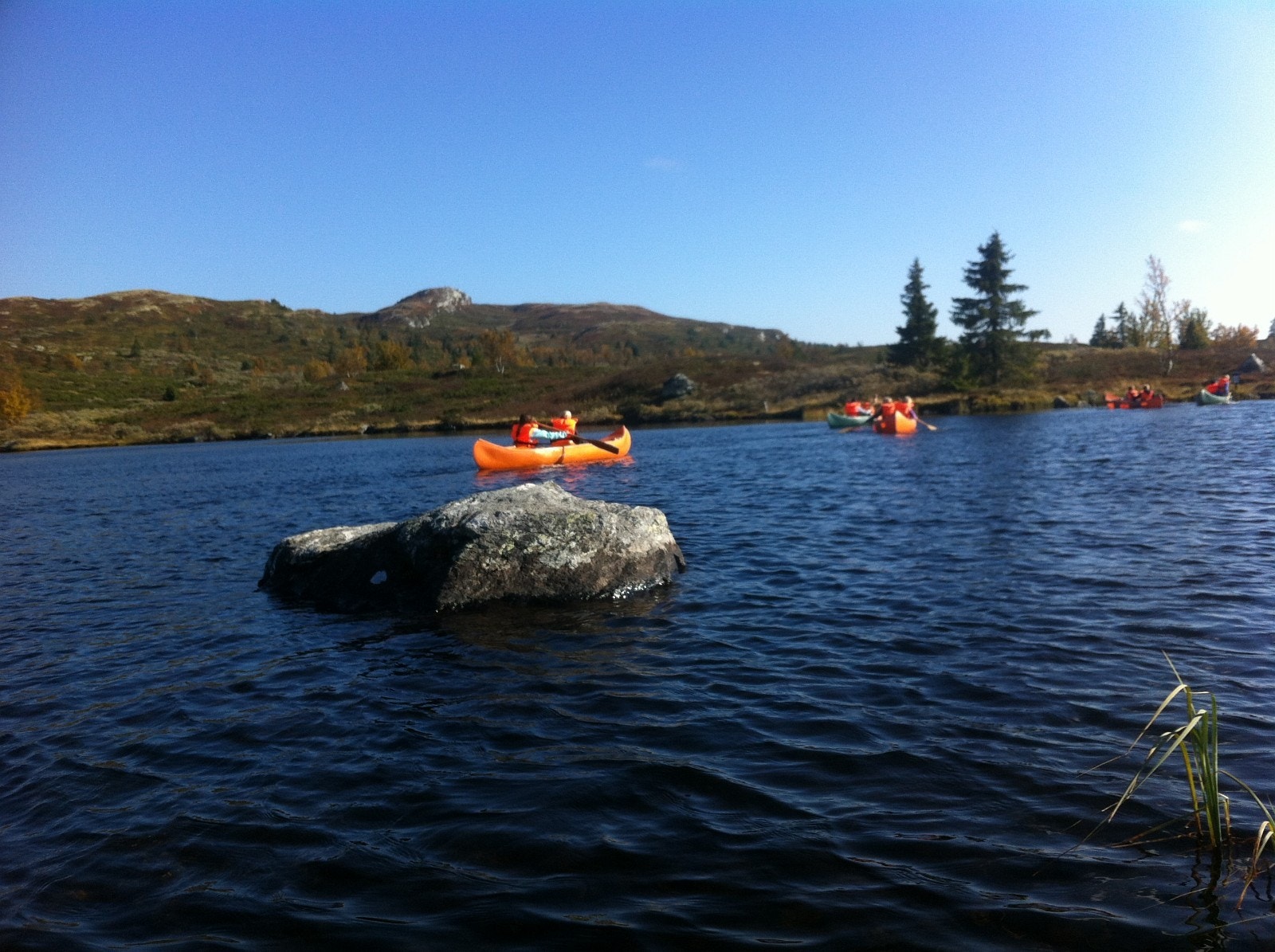 Padling på Storgrova nedenfor Fagerhøy. Galleribilde