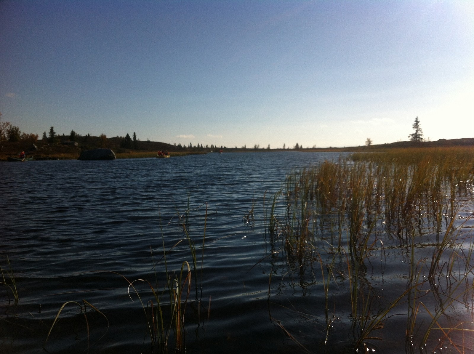 Padletur på Storgrova, også kalt "Norgesvannet". Galleribilde