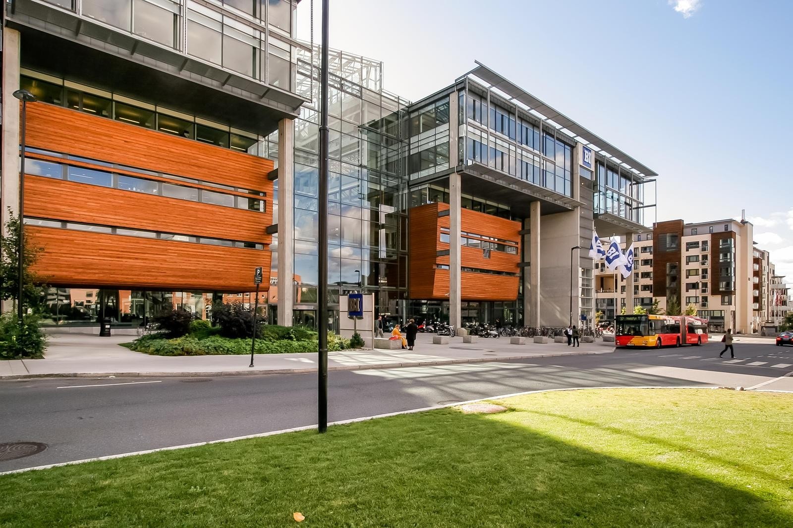 Kort avstand til Handelshøyskolen BI. Galleribilde