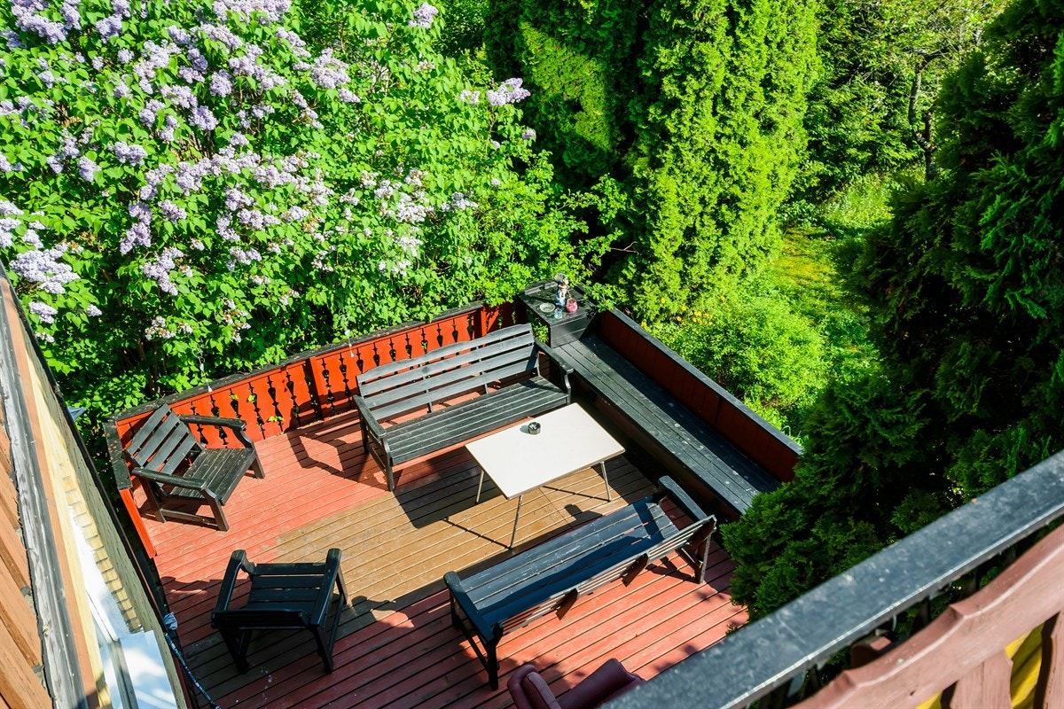 Terrasse i første etasje Galleribilde