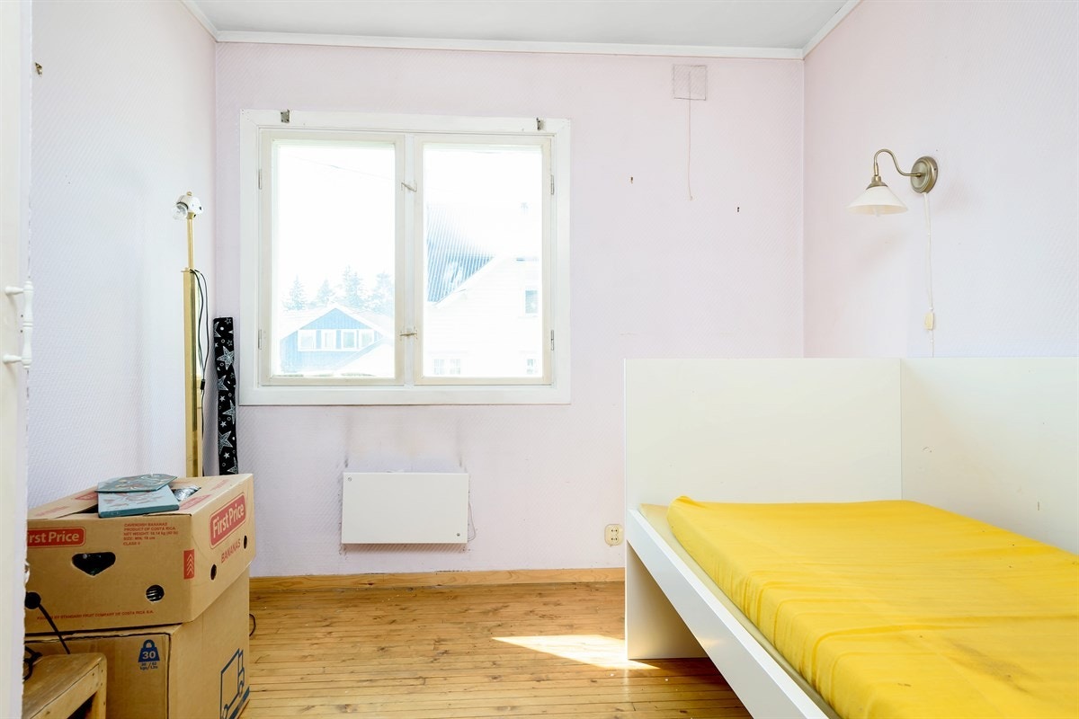 Soverom i trappehus Galleribilde