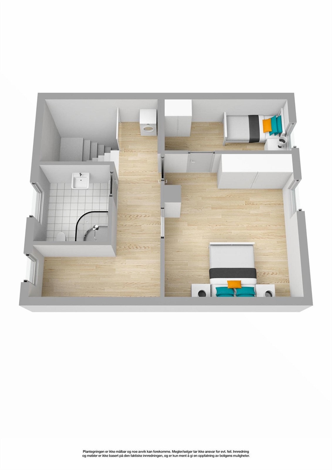 Plantegning 2. etg. Galleribilde