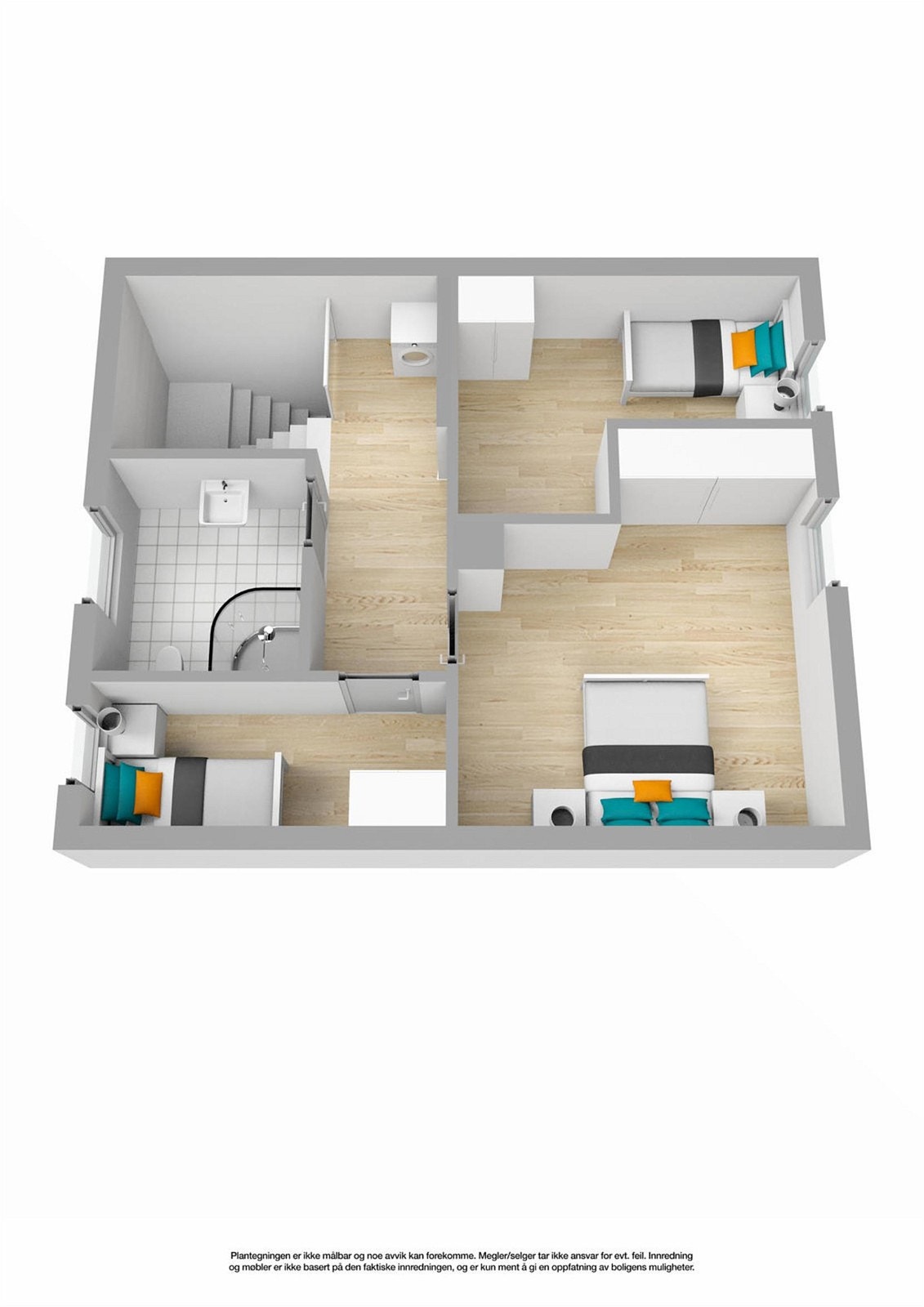 Alt. plantegning 2. etg. Galleribilde
