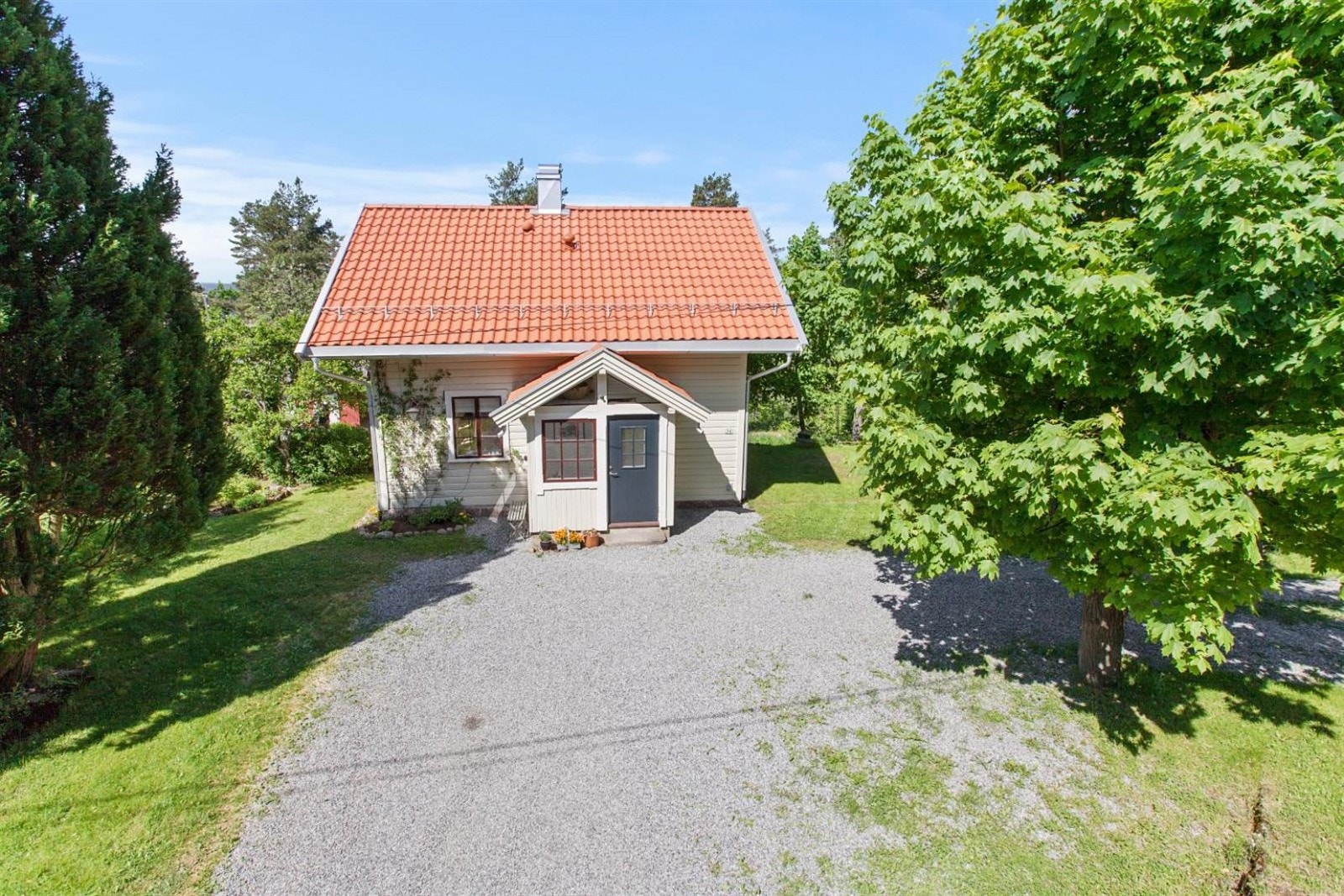 Pent opparbeidet tomt. Galleribilde