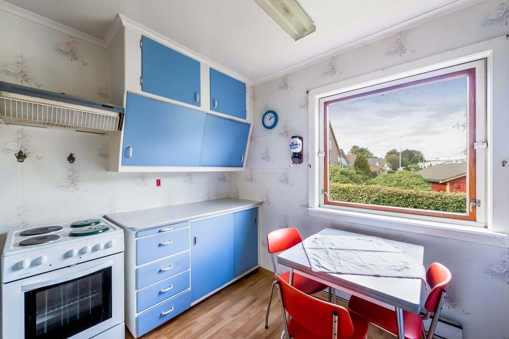 Kjøkken fra byggeår. Galleribilde