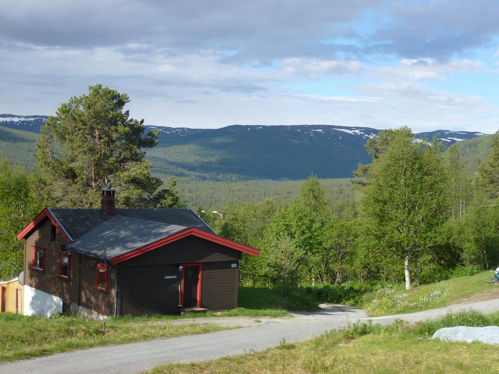 Skurdalsvegen 328 leies ut som prøvebo-bolig, og er klar for deg som vil teste ut livet i en fjell-bygd Galleribilde