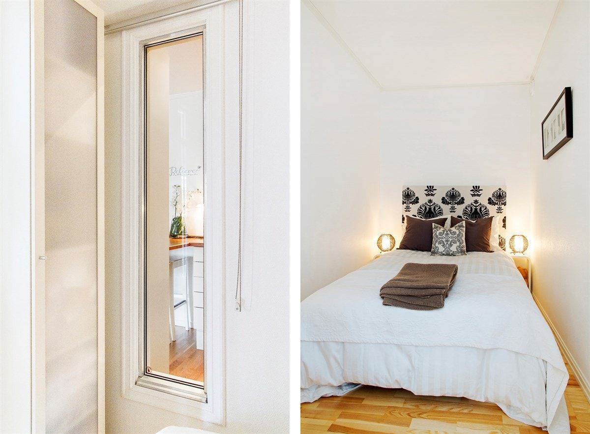 Sovealkove med tilluft. Galleribilde