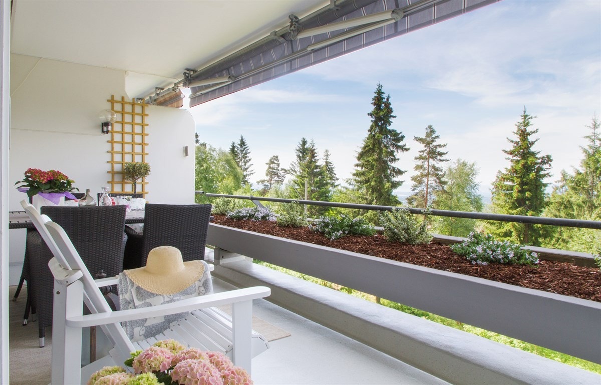 Hyggelig utsikt og helt uten innsyn Galleribilde