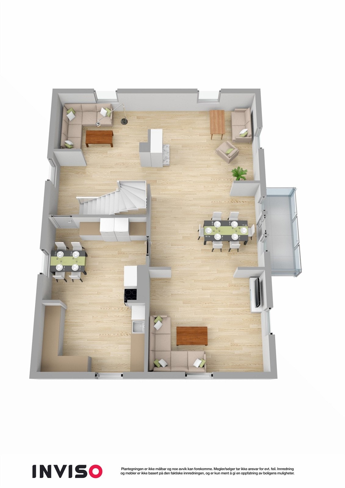 PROA Eiendomsmegling - Vi beveger oss ned i 2. etasje. Galleribilde