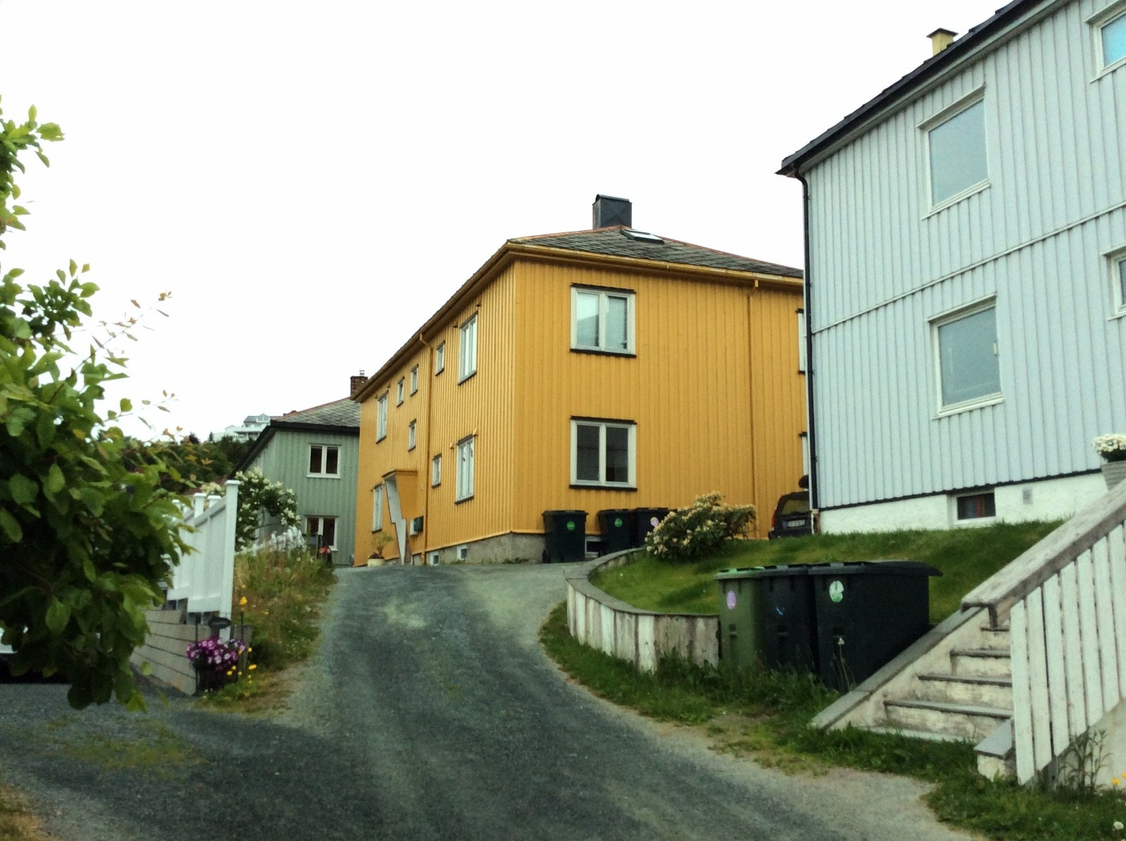 Leiligheten sett fra siden/forfra Galleribilde