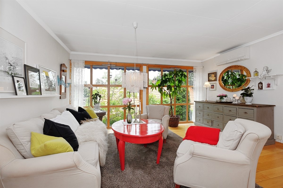 Det er varmepumpe i stuen Galleribilde