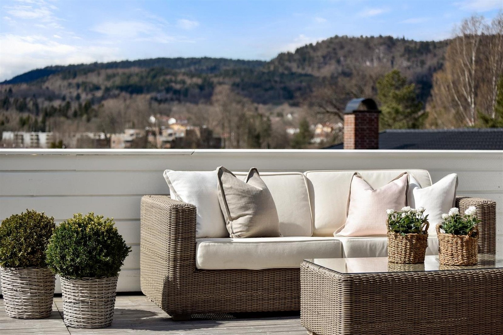 Terrasse. Galleribilde