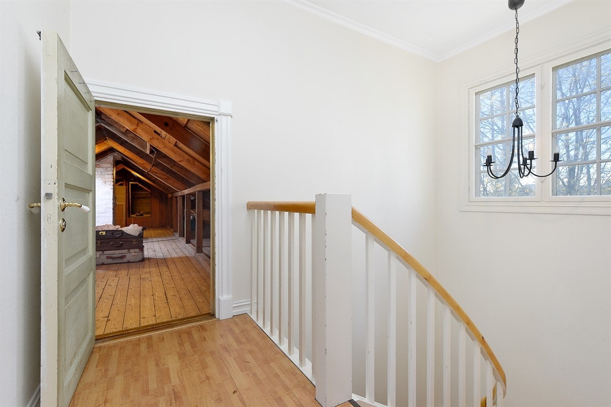 Trappeadkomst og loft Galleribilde