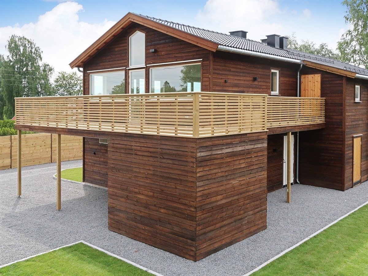 Fevang kan også friste med idrettspark, barnehage, samt flotte fritids og turområder rett på utsiden av døra Galleribilde