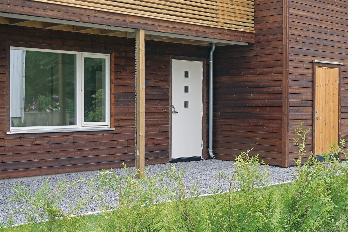 Inngangspart samt adkomst til utebod Galleribilde