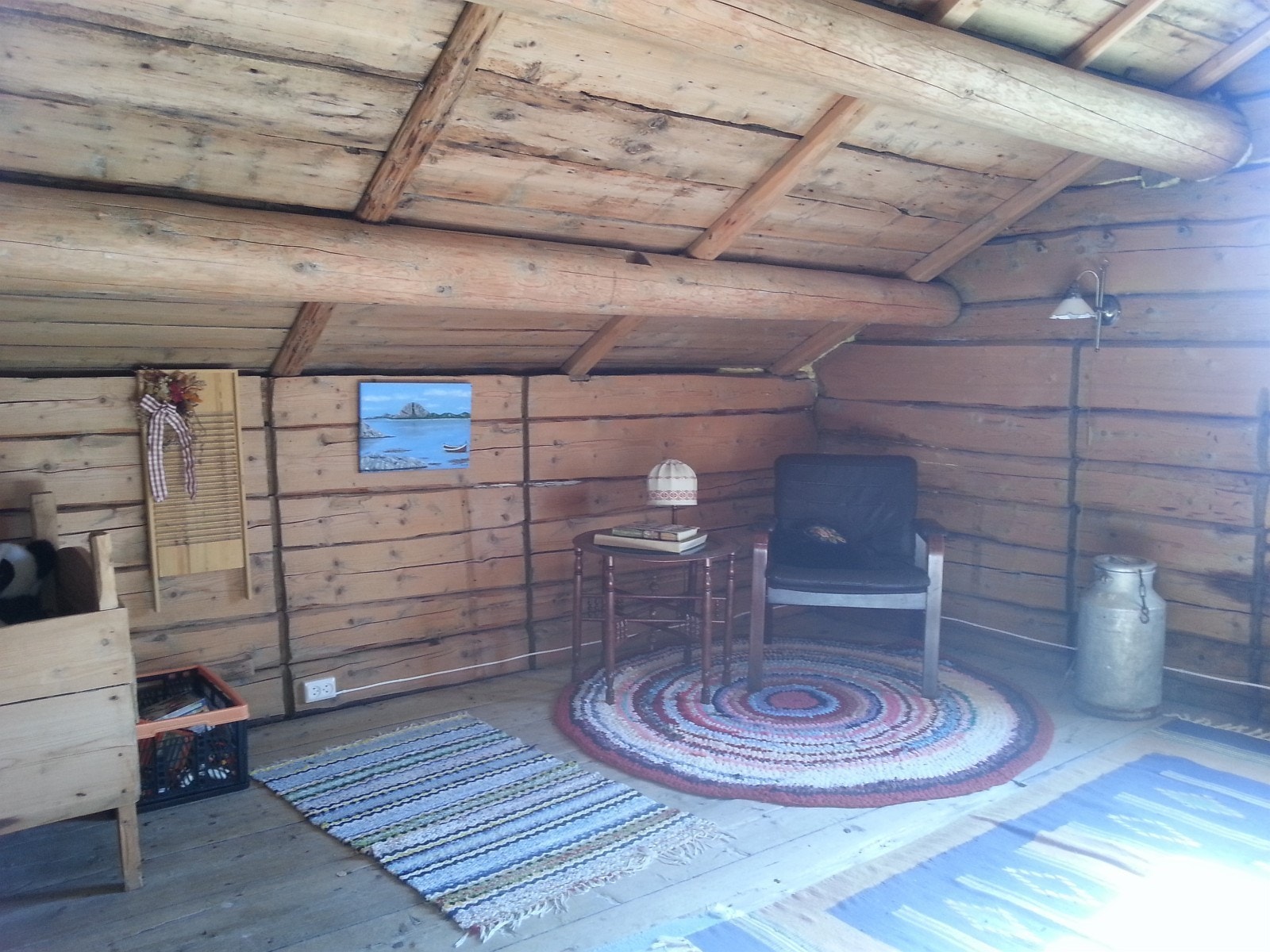 Alkoverommet oppe Galleribilde